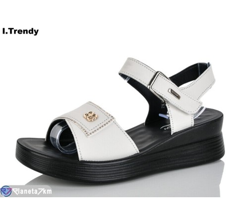 Босоніжки жіночі на літо (8 пар р.36-41) бежевий  "Trendy"