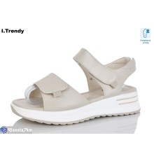 Босоніжки жіночі на літо (8 пар р.36-41) бежевий  "Trendy"