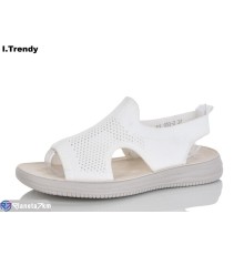 Босоніжки жіночі на літо (8 пар р.36-41) білий  "Trendy"