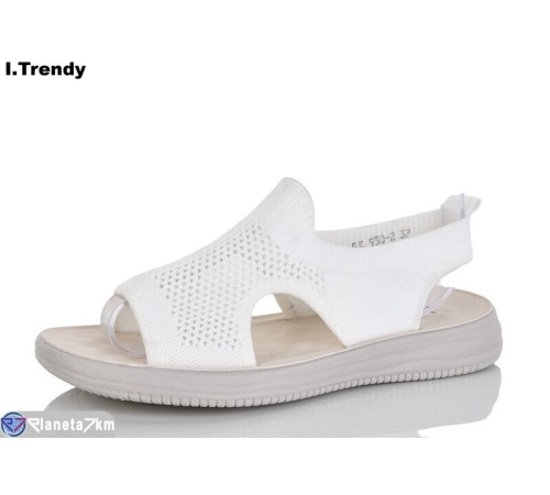 Босоніжки жіночі на літо (8 пар р.36-41) білий  "Trendy"