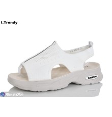 Босоніжки жіночі на літо (8 пар р.36-41) білий  "Trendy"