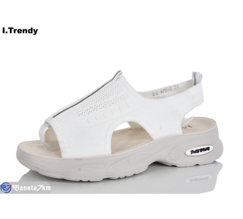 Босоніжки жіночі на літо (8 пар р.36-41) білий  "Trendy"