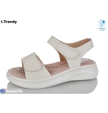 Босоніжки жіночі на літо (8 пар р.36-41) бежевий  "Trendy"