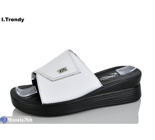 Шлепки жіночі на літо (8 пар р.36-41) білий  "Trendy"