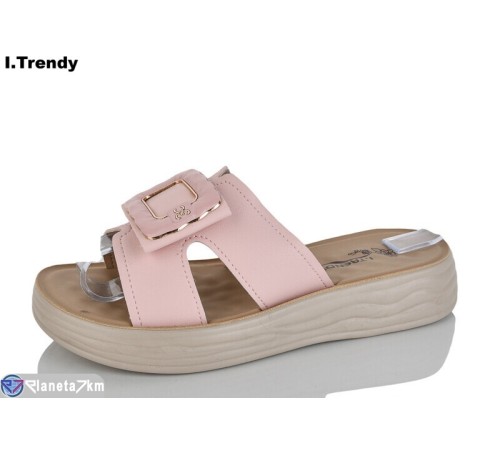 Шлепки жіночі на літо (8 пар р.36-41) рожевий  "Trendy"