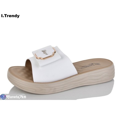 Шлепки жіночі на літо (8 пар р.36-41) білий  "Trendy"