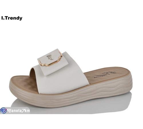 Шлепки жіночі на літо (8 пар р.36-41) бежевий  "Trendy"