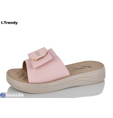 Шлепки жіночі на літо (8 пар р.36-41) рожевий  "Trendy"