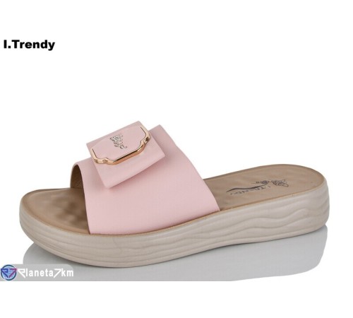 Шлепки жіночі на літо (8 пар р.36-41) рожевий  "Trendy"