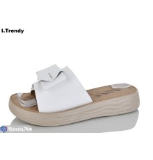 Шлепки жіночі на літо (8 пар р.36-41) білий  "Trendy"