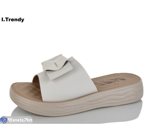Шлепки жіночі на літо (8 пар р.36-41) бежевий  "Trendy"