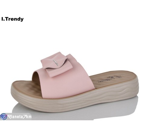 Шлепки жіночі на літо (8 пар р.36-41) рожевий  "Trendy"