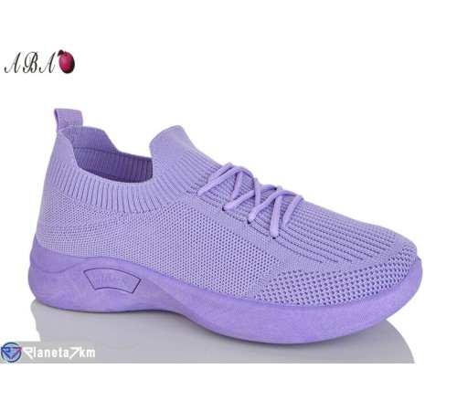 Кросівки жіночі на літо (8 пар р.36-41) фіолетовий  "Aba"