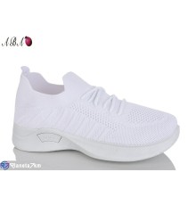 Кросівки жіночі на літо (8 пар р.36-41) білий  "Aba"