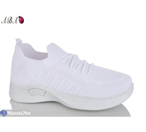 Кросівки жіночі на літо (8 пар р.36-41) білий  "Aba"