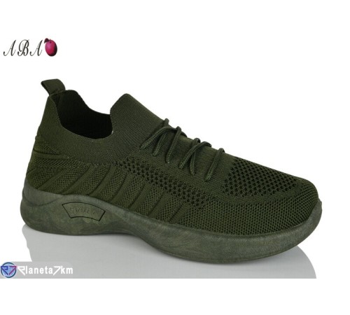 Кросівки жіночі на літо (8 пар р.36-41) зелений  "Aba"