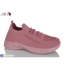 Кросівки жіночі на літо (8 пар р.36-41) рожевий  "Aba"