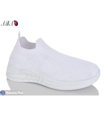 Кросівки жіночі на літо (8 пар р.36-41) білий  "Aba"