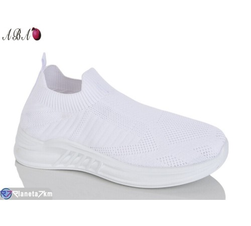 Кросівки жіночі на літо (8 пар р.36-41) білий  "Aba"