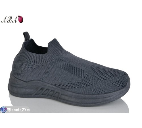 Кросівки жіночі на літо (8 пар р.36-41) сірий  "Aba"