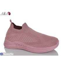 Кросівки жіночі на літо (8 пар р.36-41) рожевий  "Aba"