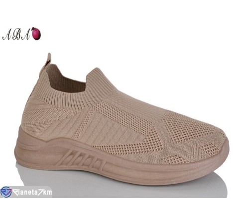 Кросівки жіночі на літо (8 пар р.36-41) коричневий  "Aba"