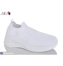 Кросівки жіночі на літо (8 пар р.36-41) білий  "Aba"