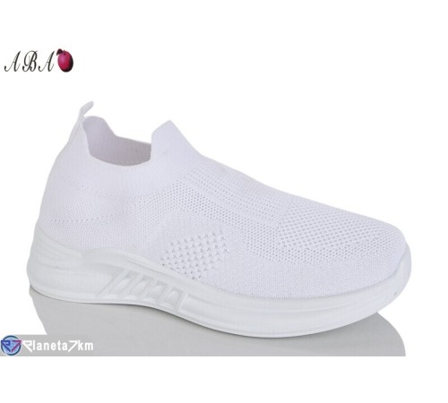 Кросівки жіночі на літо (8 пар р.36-41) білий  "Aba"