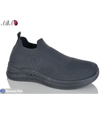 Кросівки жіночі на літо (8 пар р.36-41) сірий  "Aba"