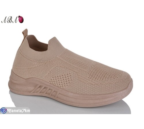 Кросівки жіночі на літо (8 пар р.36-41) коричневий  "Aba"