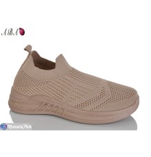 Кросівки жіночі на літо (8 пар р.36-41) коричневий  "Aba"