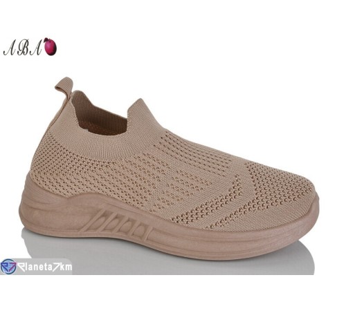 Кросівки жіночі на літо (8 пар р.36-41) коричневий  "Aba"