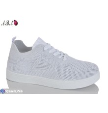 Кросівки жіночі на літо (8 пар р.36-41) білий  "Aba"