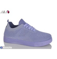 Кросівки жіночі на літо (8 пар р.36-41) фіолетовий  "Aba"