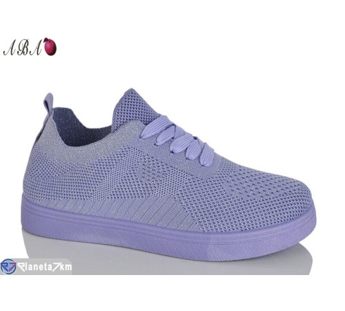 Кросівки жіночі на літо (8 пар р.36-41) фіолетовий  "Aba"
