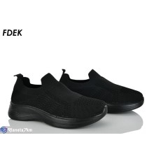 Кросівки жіночі на літо (8 пар р.36-41) чорний  "FDEK"