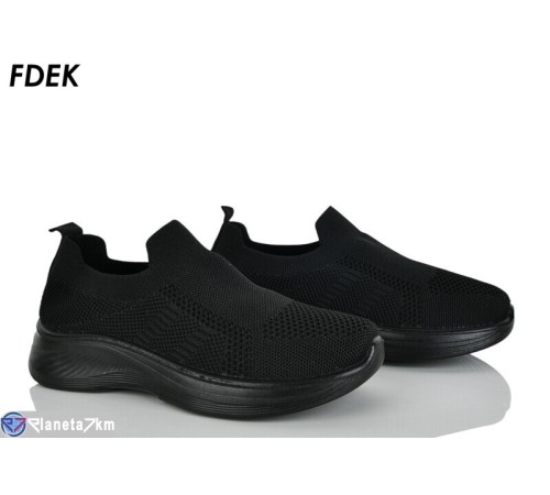 Кросівки жіночі на літо (8 пар р.36-41) чорний  "FDEK"