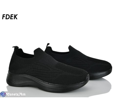 Кросівки жіночі на літо (8 пар р.36-41) чорний  "FDEK"