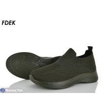 Кросівки жіночі на літо (8 пар р.36-41) зелений  "FDEK"