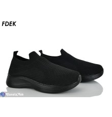 Кросівки жіночі на літо (8 пар р.36-41) чорний  "FDEK"