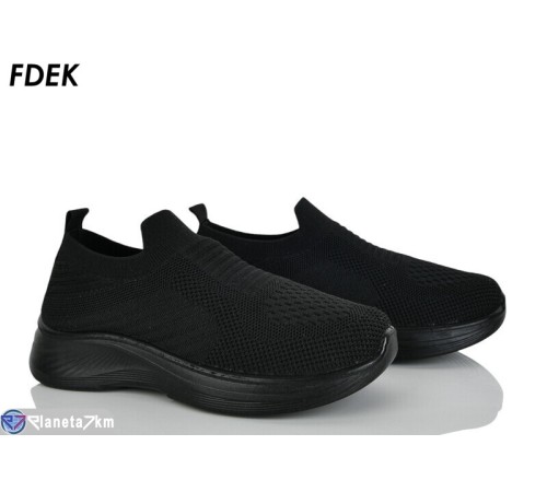Кросівки жіночі на літо (8 пар р.36-41) чорний  "FDEK"