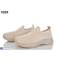 Кросівки жіночі на літо (8 пар р.36-41) бежевий  "FDEK"