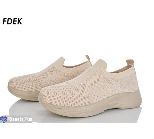 Кросівки жіночі на літо (8 пар р.36-41) бежевий  "FDEK"