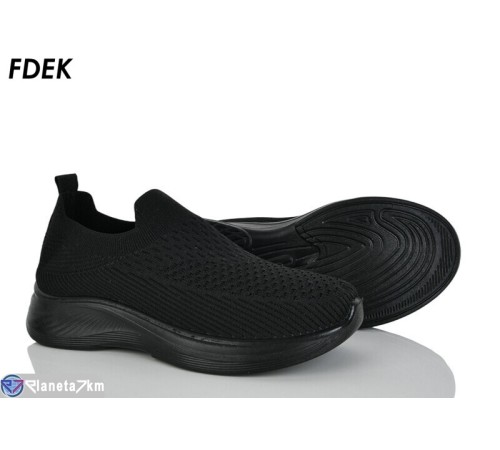 Кросівки жіночі на літо (8 пар р.36-41) чорний  "FDEK"