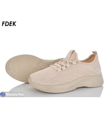 Кросівки жіночі на літо (8 пар р.36-41) бежевий  "FDEK"