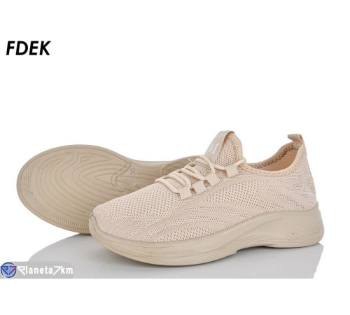 Кросівки жіночі на літо (8 пар р.36-41) бежевий  "FDEK"