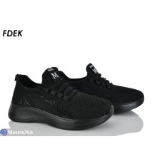 Кросівки жіночі на літо (8 пар р.36-41) чорний  "FDEK"