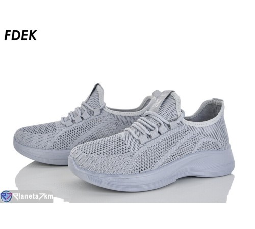 Кросівки жіночі на літо (8 пар р.36-41) сірий  "FDEK"