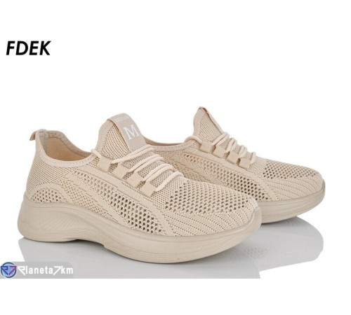 Кросівки жіночі на літо (8 пар р.36-41) бежевий  "FDEK"