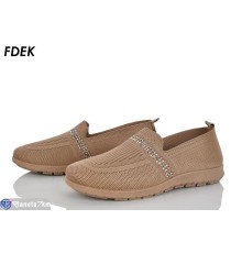 Сліпони жіночі на літо (8 пар р.36-41) коричневий  "FDEK"
